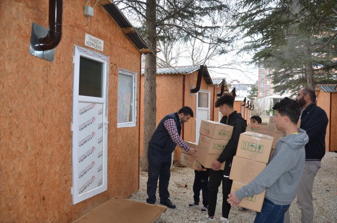 AFŞİNDER'den Kahramanmaraş'taki depremzedelere yardım