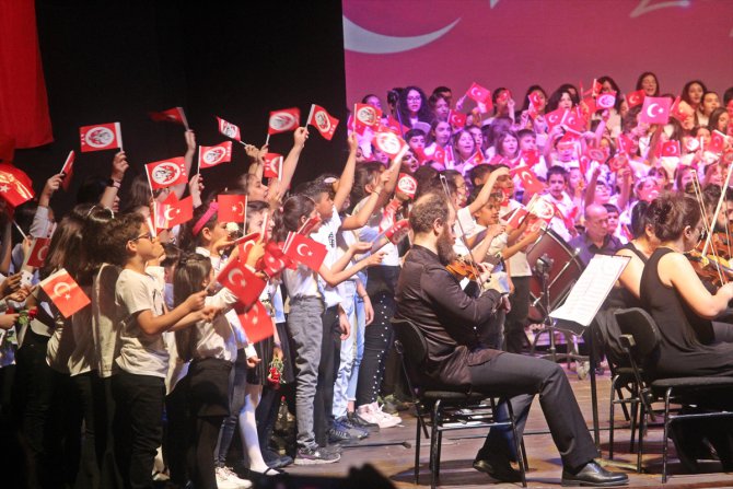 MDOB 23 Nisan Ulusal Egemenlik ve Çocuk Bayramı'nda konser verdi
