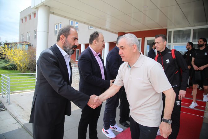 Sivasspor'da bayramlaşma programı düzenlendi