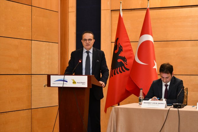 Dışişleri Bakan Yardımcısı Bozay, Arnavutluk'ta konuştu: