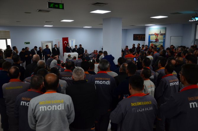 MHP Genel Başkan Yardımcısı Özdemir, Kayseri'de işçilerle buluştu