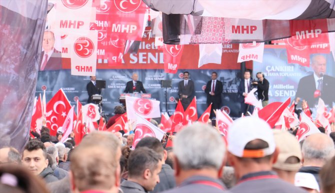 MHP Genel Başkanı Bahçeli, Çankırı'da konuştu: