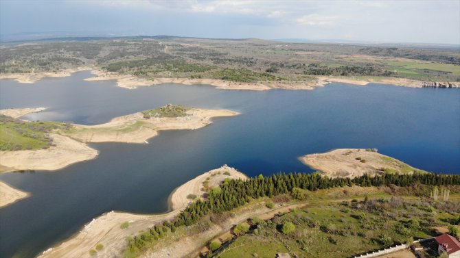 Trakya'daki barajların ortalama doluluk oranı yüzde 55 olarak ölçüldü