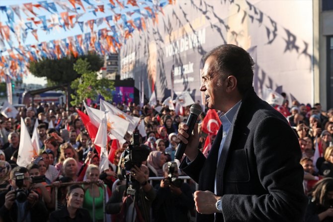AK Parti'li Ömer Çelik, Adana'da seçim bürosu açılışında konuştu: