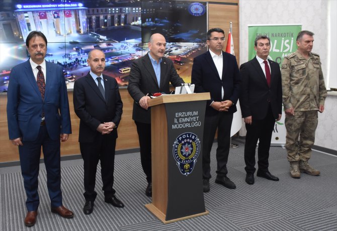İçişleri Bakanı Soylu, Erzurum'da "Kökünü Kurutma Operasyonu"na ilişkin konuştu: (2)