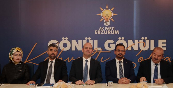AK Parti Genel Başkan Yardımcısı İleri, Erzurum'da STK temsilcileriyle buluştu: