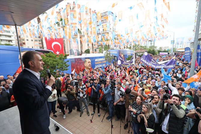 AK Parti Sözcüsü Çelik, Adana'da seçim bürosu açılışında konuştu: