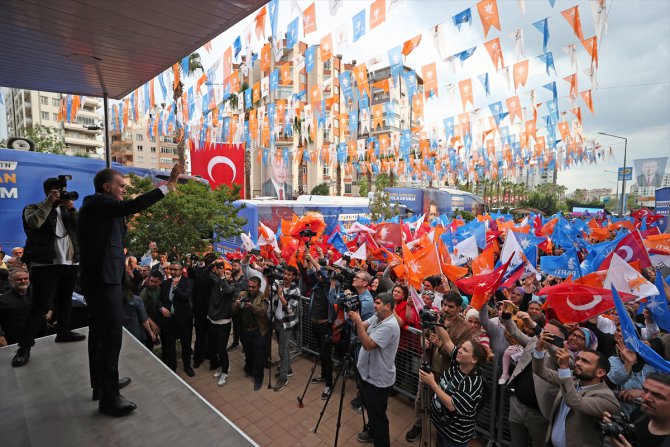 AK Parti Sözcüsü Çelik, Adana'da seçim bürosu açılışında konuştu: