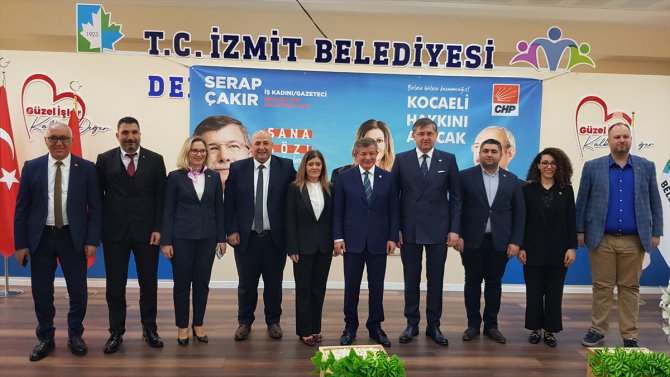 Gelecek Partisi Genel Başkanı Davutoğlu Kocaeli'de konuştu: