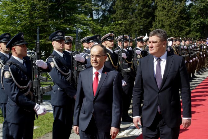 Arnavut lider Begaj: "Hırvatistan sadece Arnavutluk'a değil, bölgeye de iyi örnek oluyor"