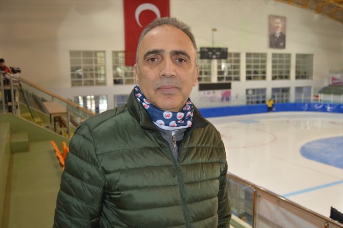 Erzurum'da düzenlenen Kısa Kulvar Sürat Pateni Türkiye Şampiyonası başladı