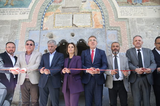 Nevşehir'deki tarihi Meryem Ana Kilisesi turizme kazandırıldı