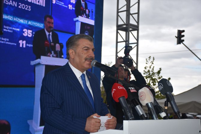 Sağlık Bakanı Koca, Konya'da konuştu: (1)
