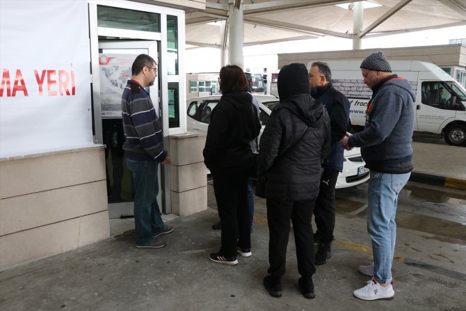 Trakya'daki sınır kapılarında oy verme işlemi sürüyor