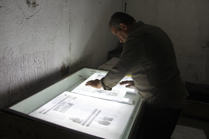 Depremlerde muhabirini, ofisini ve matbaasını kaybeden yerel gazete yeniden baskıda