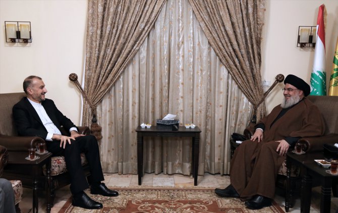İran Dışişleri Bakanı ile Hizbullah lideri, "Tahran- Riyad anlaşmasını" görüştü