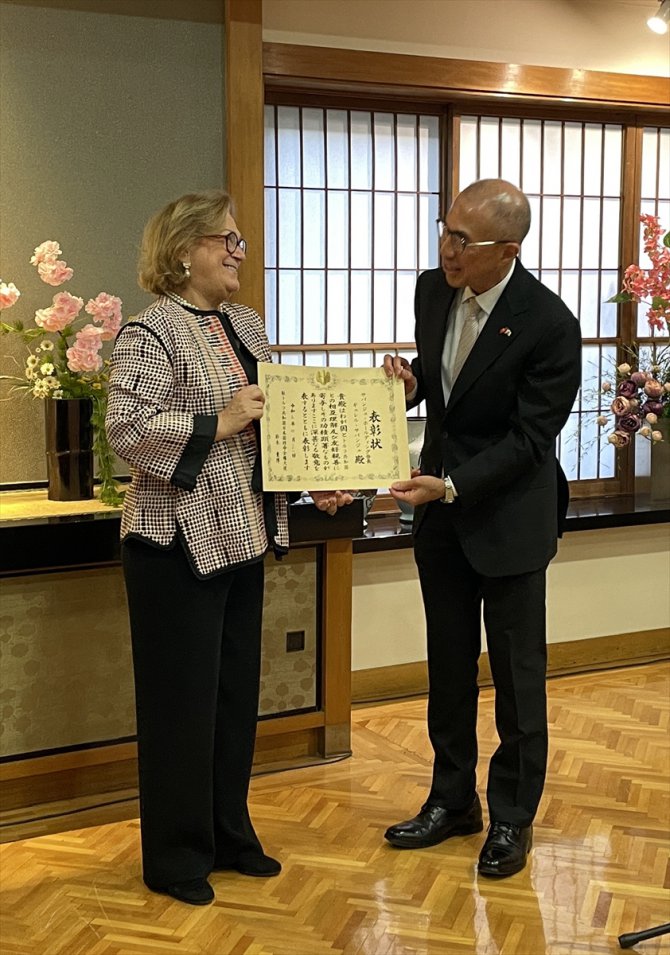Japonya'nın Ankara Büyükelçisi Suzuki'ye veda töreni düzenlendi
