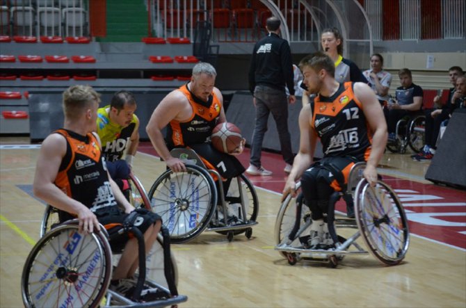 Tekerlekli Sandalye Basketbol Avrupa Kupası-3 finalleri, Yalova'da başladı