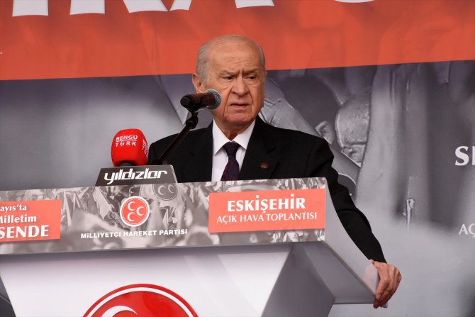 MHP Genel Başkanı Bahçeli, Eskişehir'de konuştu: (2)
