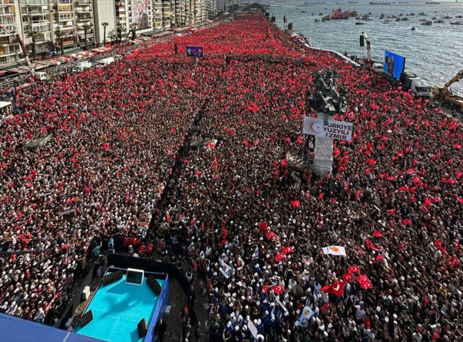 Cumhurbaşkanı ve AK Parti Genel Başkanı Erdoğan, partisinin İzmir mitinginde konuştu: (3)