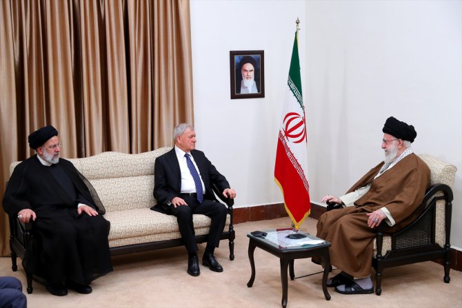 İran lideri Hamaney Irak Cumhurbaşkanı Reşid’i kabul etti