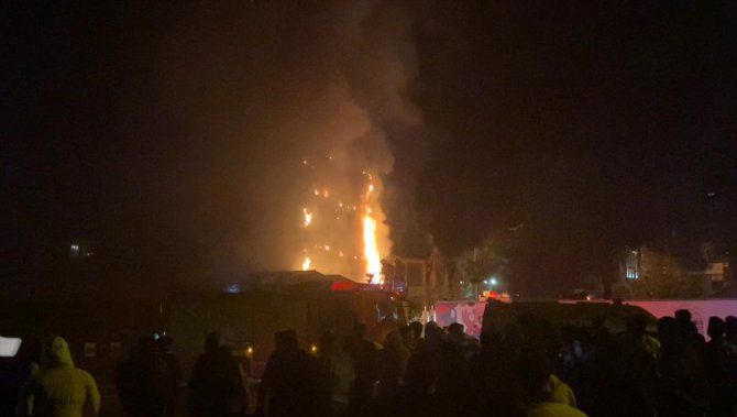 Samsun’da bir restoranda çıkan yangın söndürüldü