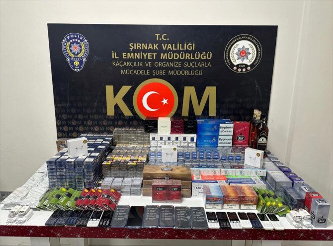 Şırnak'ta asayiş ve kaçakçılık operasyonlarında yakalanan 44 zanlıdan biri tutuklandı