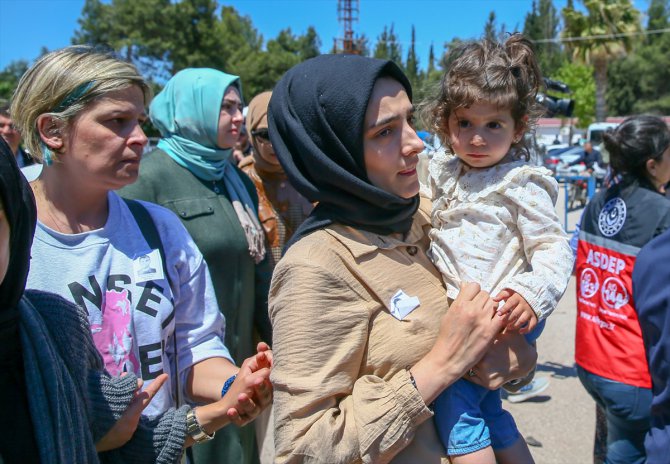 Suriye'de şehit olan polis memleketi Osmaniye'de son yolculuğuna uğurlandı