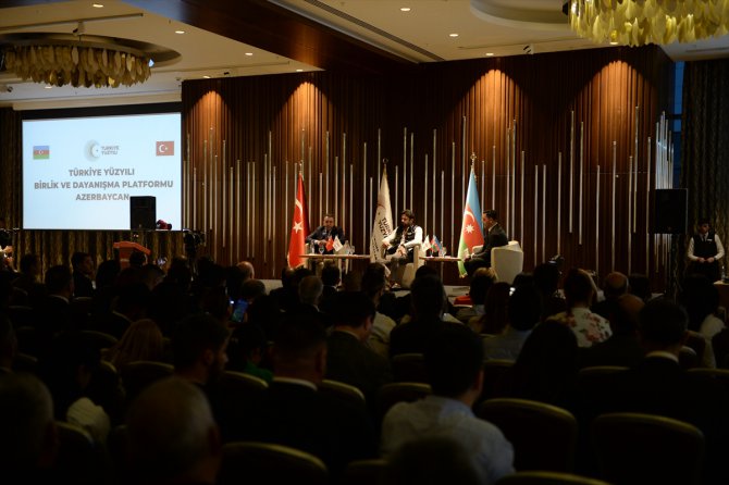 Bakü'de, "Türkiye ve Azerbaycan'ın ortak geleceği" konferansı düzenlendi