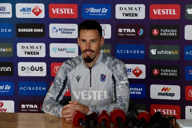 Trabzonspor'un Slovak oyuncusu Marek Hamsik gelecekten umutlu: