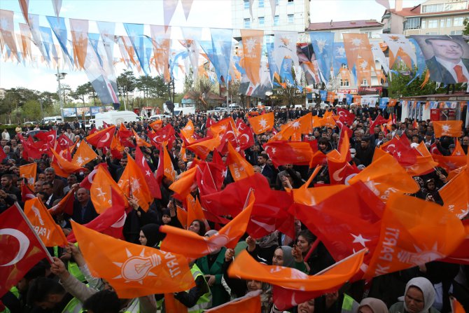 AK Parti Genel Başkanvekili Yıldırım, Muş'ta seçim bürosu açılışına katıldı:
