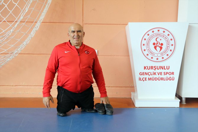"Demir bilek" Şaban Mazak, bilek güreşinde Avrupa ve dünya şampiyonlukları peşinde: