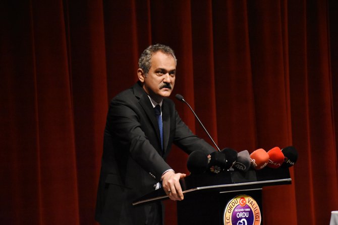 Milli Eğitim Bakanı Mahmut Özer, Ordu'da konuştu: