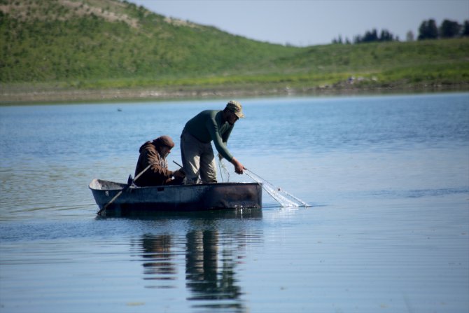 Tel Abyad'ın Belih Nehri'ndeki bereketlilik balıkçıları memnun etti