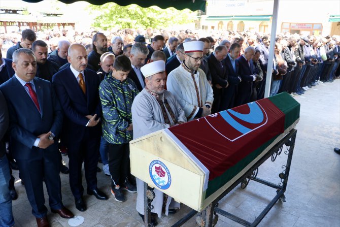 Trabzonspor medya merkezinde görevli Alaattin Kazancı son yolculuğuna uğurlandı