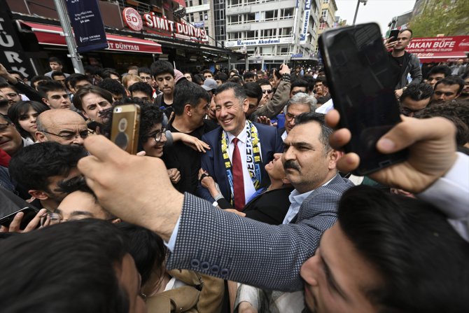 Ata İttifakı cumhurbaşkanı adayı Oğan, Ankara Kızılay'da konuştu: