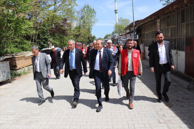 CHP Genel Başkan Yardımcısı Seyit Torun, Ünye'de esnafla bir araya geldi:
