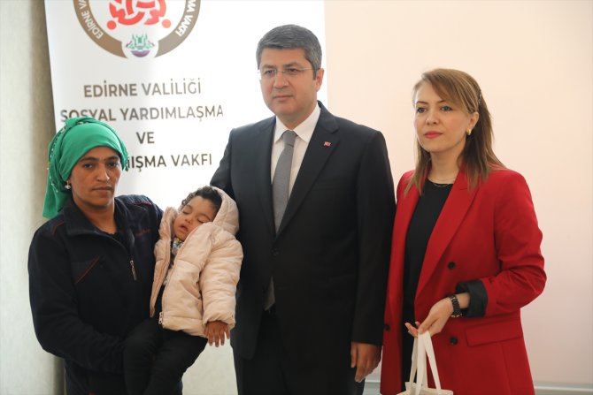 Edirne'de diyabet hastası çocuk ve gençlere glikoz ölçüm cihazı yardımı yapıldı
