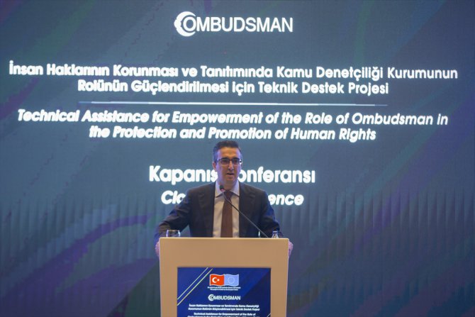 İnsan Haklarının Korunması ve Tanıtımında KDK'nin Rolünün Güçlendirilmesi Projesi'nin kapanış konferansı