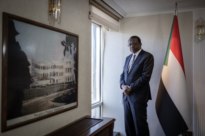 Sudan'ın Ankara Büyükelçisi Eltayeb, ülkedeki krizin bölgeselleşebileceği uyarısında bulundu: