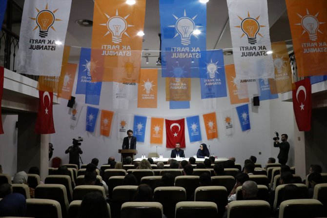Üsküp'te, "Türkiye Cumhurbaşkanı Recep Tayyip Erdoğan ve Cumhur İttifakı'na Destek Buluşması" düzenlendi