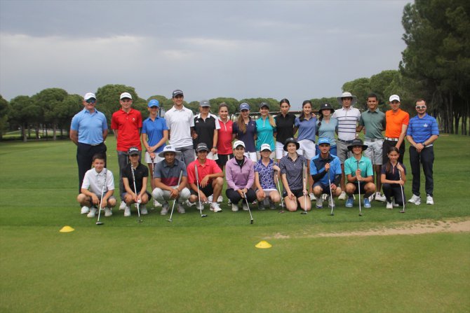 Golf Milli Takımı'nın Belek'teki kampı başladı