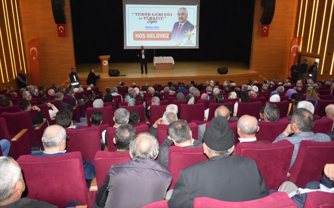 İçişleri Bakan Yardımcısı Ersoy, Sinop'ta "Terör Gerçeği ve Türkiye" söyleşisine katıldı