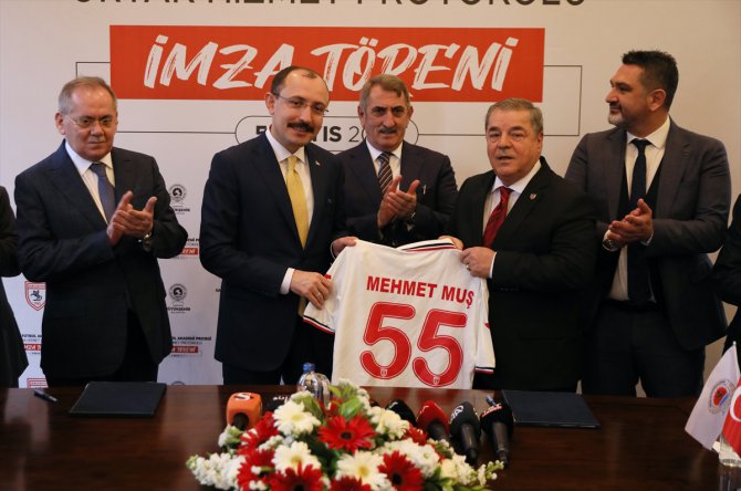 Mustafa Kemal Erkanat Spor Tesisleri 20 yıllığına Samsunspor'a tahsis edildi