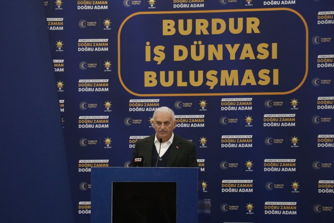 AK Parti Genel Başkanvekili Yıldırım, Burdur'da İş Dünyası Buluşması'nda konuştu: