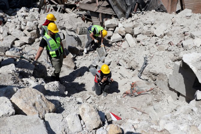 Depremden etkilenen Hatay'da enkazdan kurtarılan eser sayısı 542'ye yükseldi
