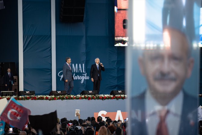 Cumhurbaşkanı adayı Kemal Kılıçdaroğlu, Millet İttifakı'nın İstanbul mitinginde konuştu: