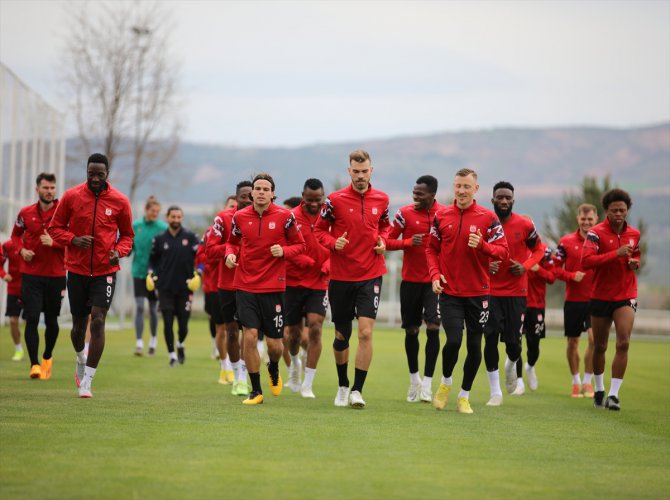 Sivasspor, Ümraniyespor maçının hazırlıklarını tamamladı