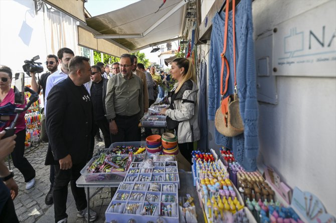 Gençlik ve Spor Bakanı Kasapoğlu, Seferihisar'ı ziyaret etti