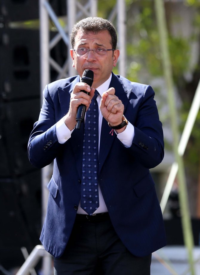 İBB Başkanı İmamoğlu, Sivas'ta "Halk Buluşması"na katıldı